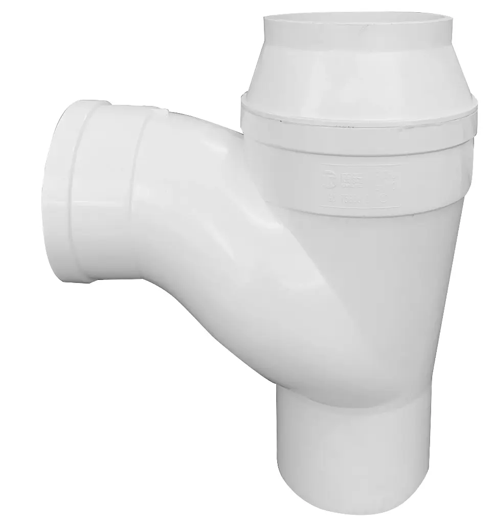 PVC drain - Special swirl tee