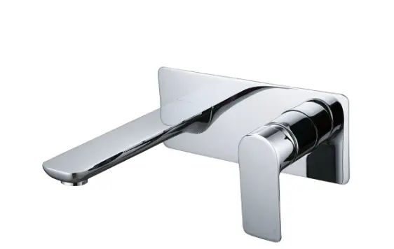 Flush basin faucet