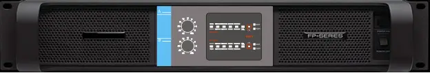 Professional power amplifier