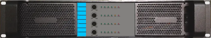 Professional power amplifier
