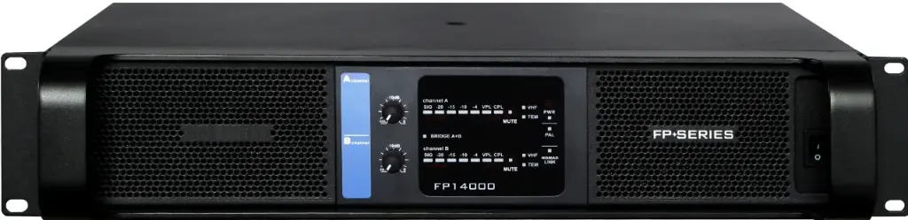 Professional power amplifier