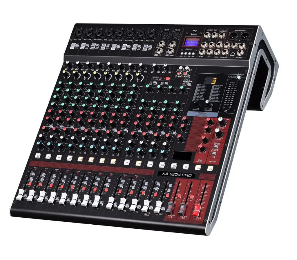 16 channel mixer (1 for each piece)