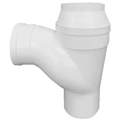 [110] PVC drain - Special swirl tee