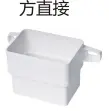 [110x73] PVC排水-方直接