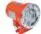 Flameproof LED locomotive light for mine