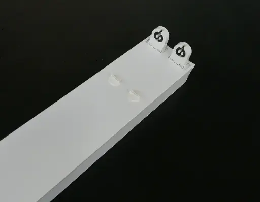 [JR-D09] LED T8双管平盖支架双端输入