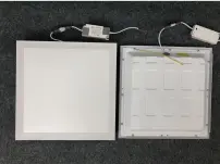 Positive glowing flat light