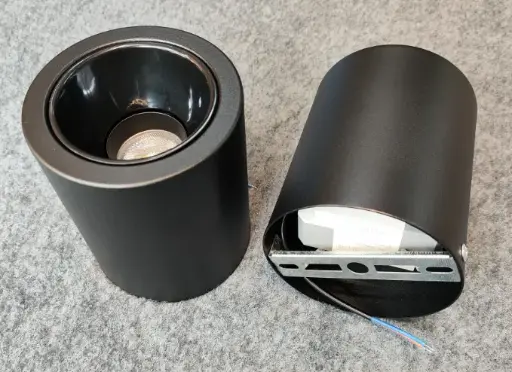 明装圆柱COB射灯