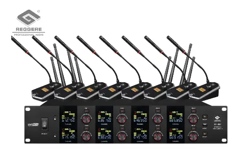 [KT-880-A] One drag eight wireless Digital conference microphones (Conference)