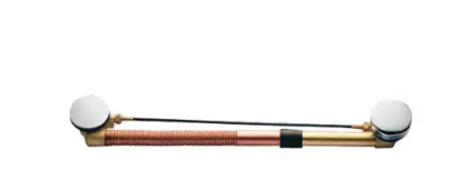 Semi-automatic bathtub drainage and overflow unit